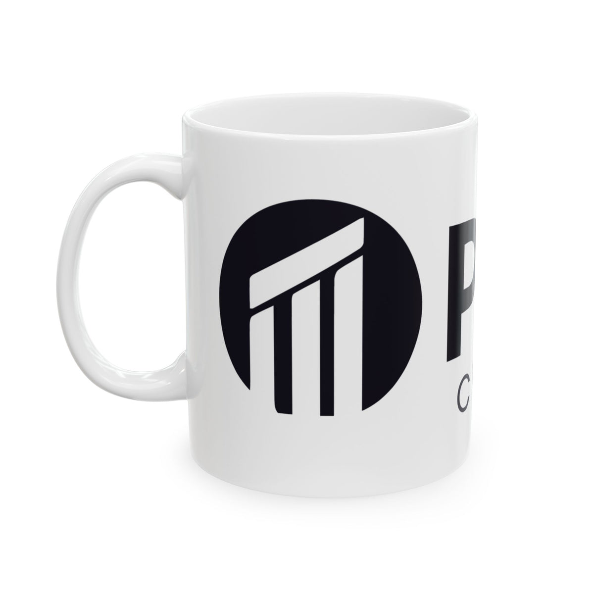 CrossFit Pillar Gym Logo Ceramic Mug — 11oz & 15oz Coffee Cup