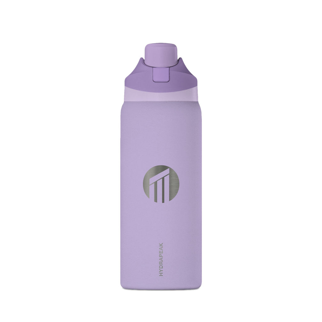 Insulated Water Bottle 32oz — Matte Black Travel Flask