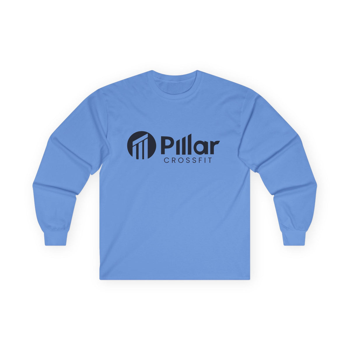 Pillar CrossFit Long Sleeve Tee — Logo Fitness Shirt