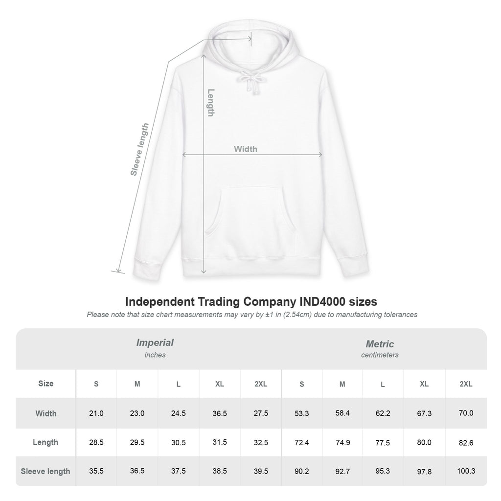 Unisex Heavyweight Hooded Sweatshirt