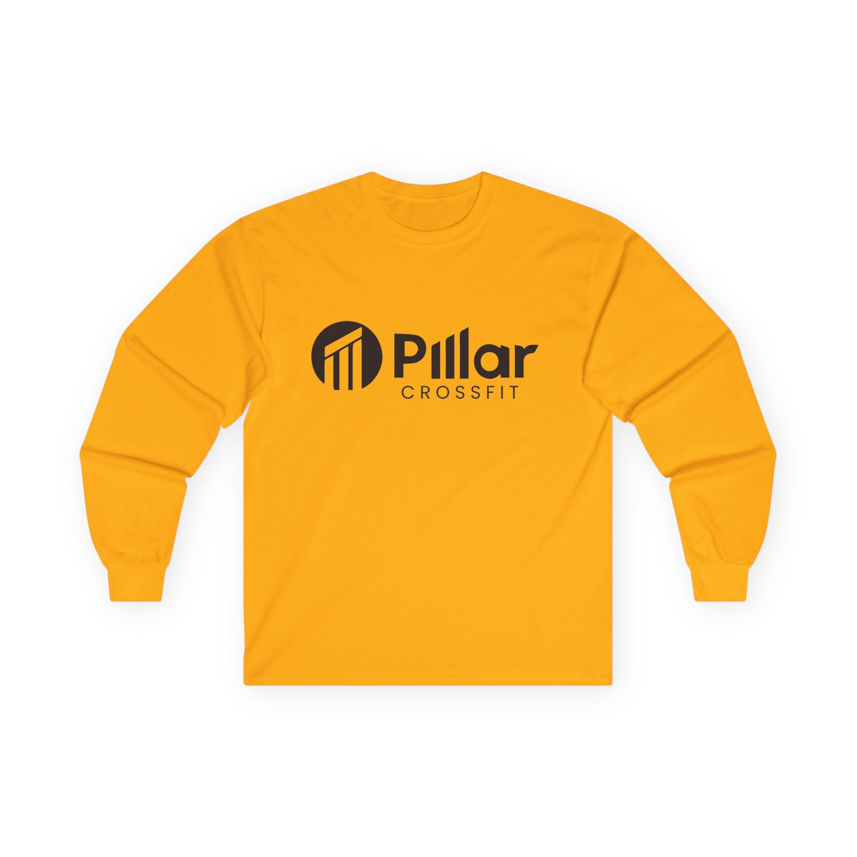 Pillar CrossFit Long Sleeve Tee — Logo Fitness Shirt