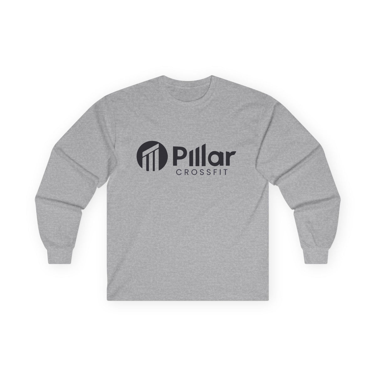 Pillar CrossFit Long Sleeve Tee — Logo Fitness Shirt