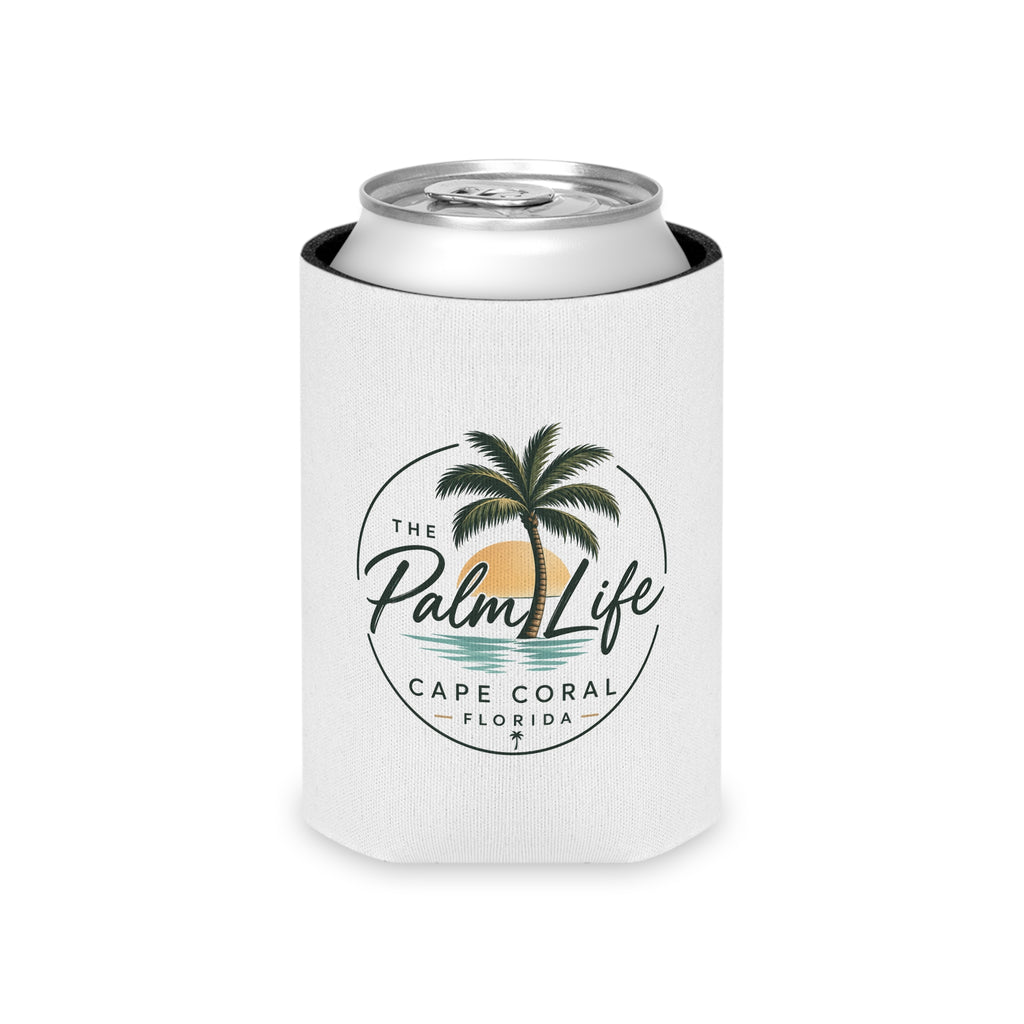 Can Cooler — "The Palm Life" Cape Coral Florida Tropical Palm Can Cooler