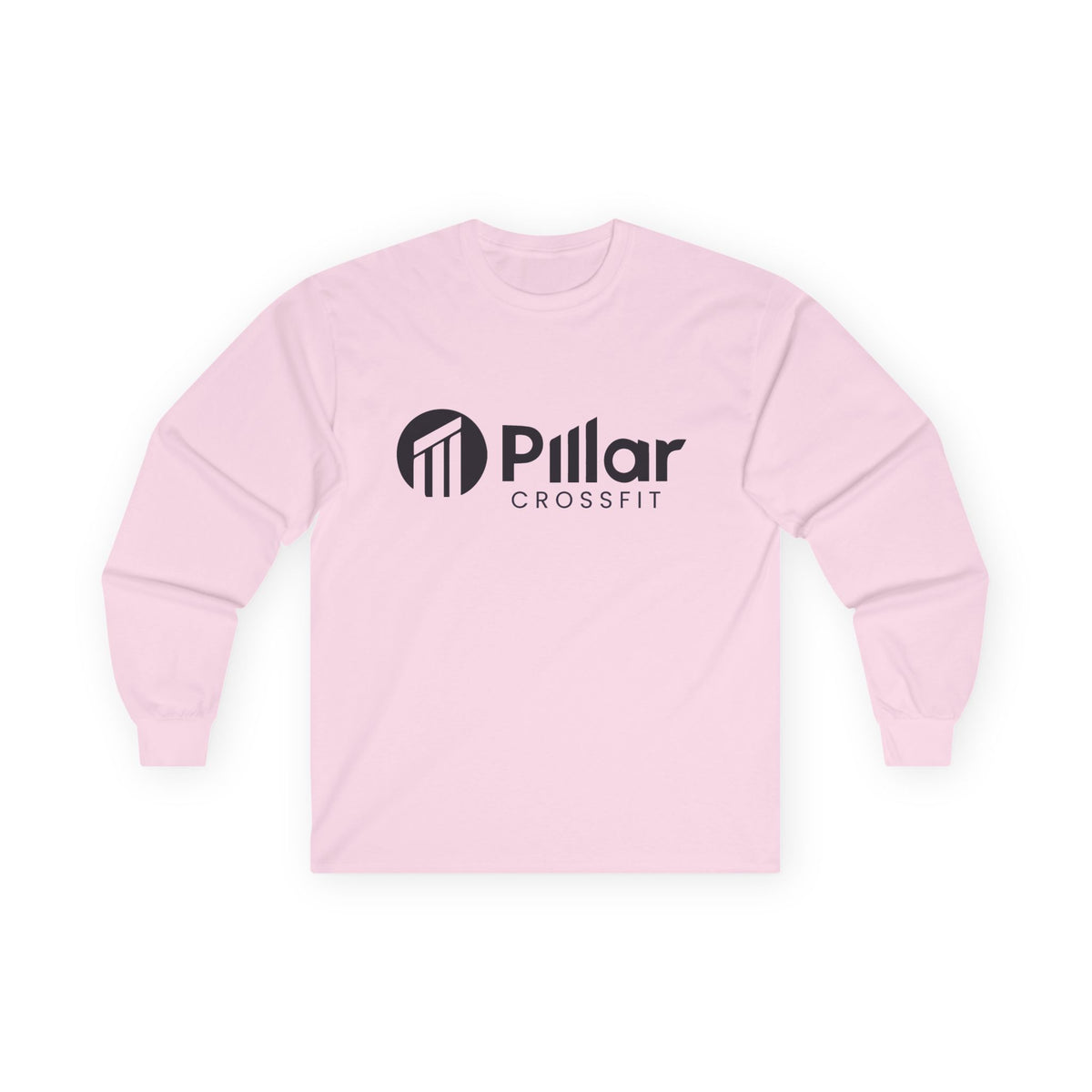 Pillar CrossFit Long Sleeve Tee — Logo Fitness Shirt