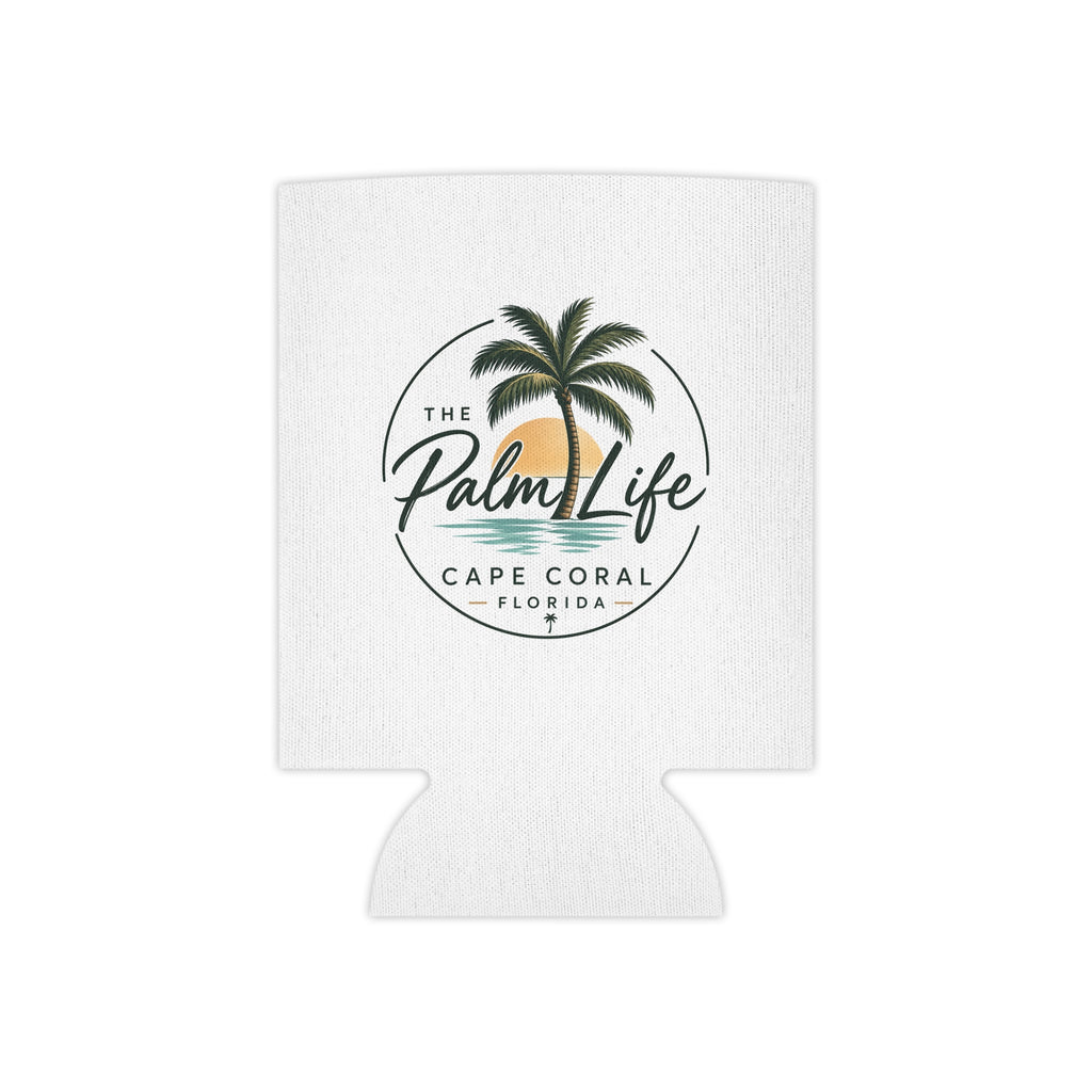 Can Cooler — "The Palm Life" Cape Coral Florida Tropical Palm Can Cooler