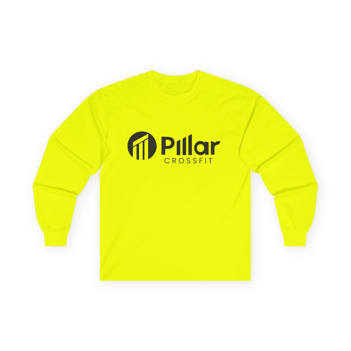 Pillar CrossFit Long Sleeve Tee — Logo Fitness Shirt