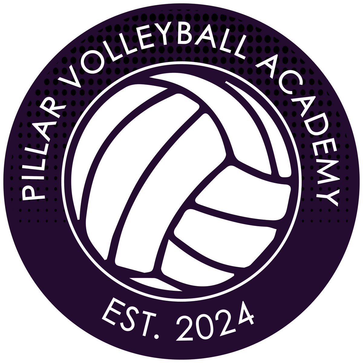 Pillar Volleyball Car Decal (IN STOCK)